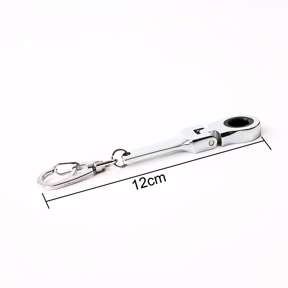 10mm Ratchet Real Working Keychain