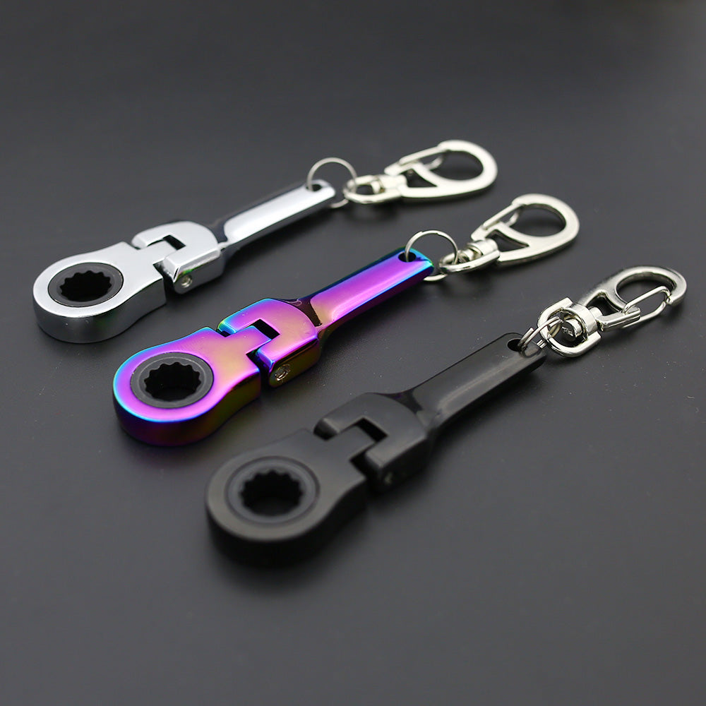 10mm Ratchet Wrench Working Keychain