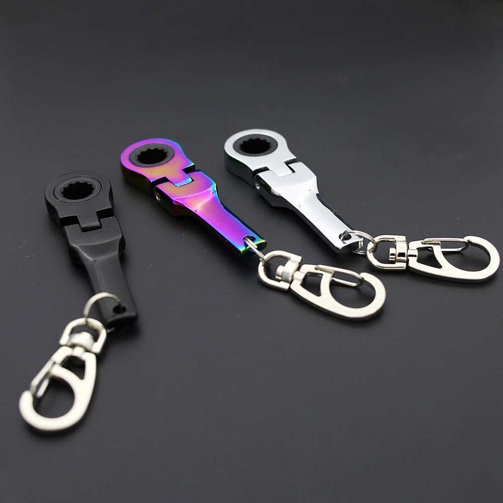 10mm Ratchet Wrench Working Keychain