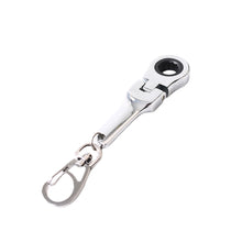 Load image into Gallery viewer, 10mm Ratchet Wrench Working Keychain