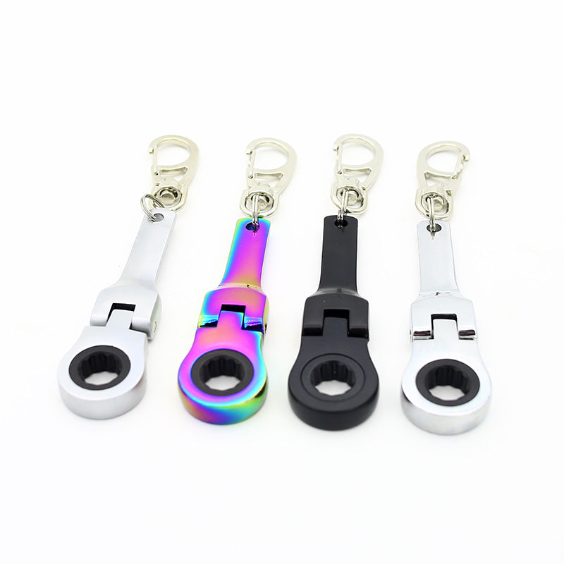 10mm Ratchet Wrench Working Keychain