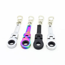 Load image into Gallery viewer, 10mm Ratchet Wrench Working Keychain