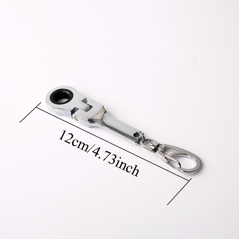 10mm Ratchet Wrench Working Keychain