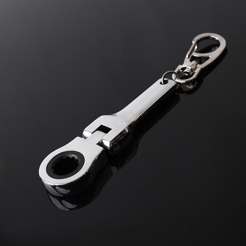 10mm Ratchet Wrench Working Keychain