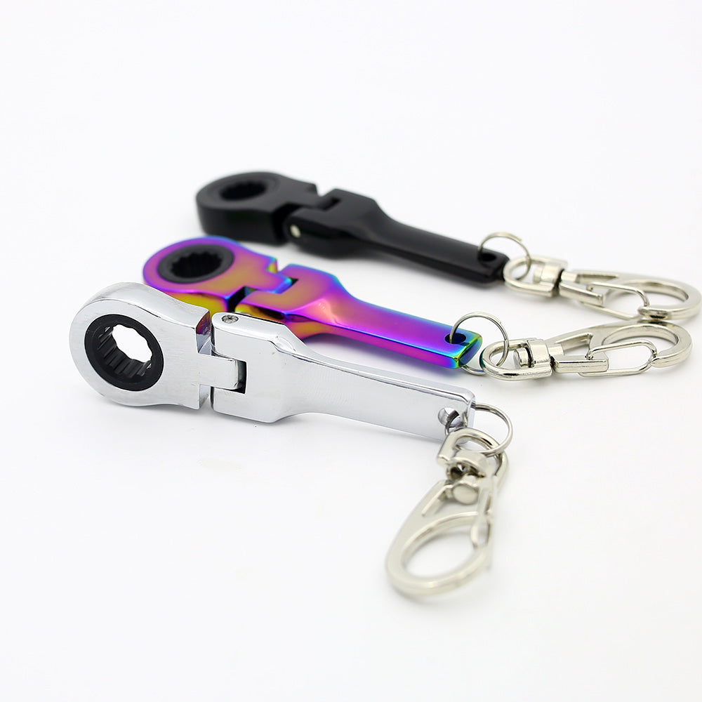 10mm Ratchet Wrench Working Keychain