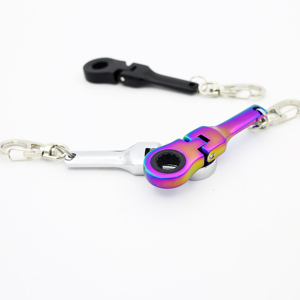 10mm Ratchet Wrench Working Keychain