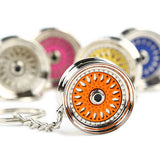 JDM Wheel Rim Alloy Keychain