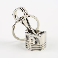 Load image into Gallery viewer, Piston Keychain Chrome Big Size