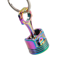Load image into Gallery viewer, Piston Keychain Big Size Neo Chrome