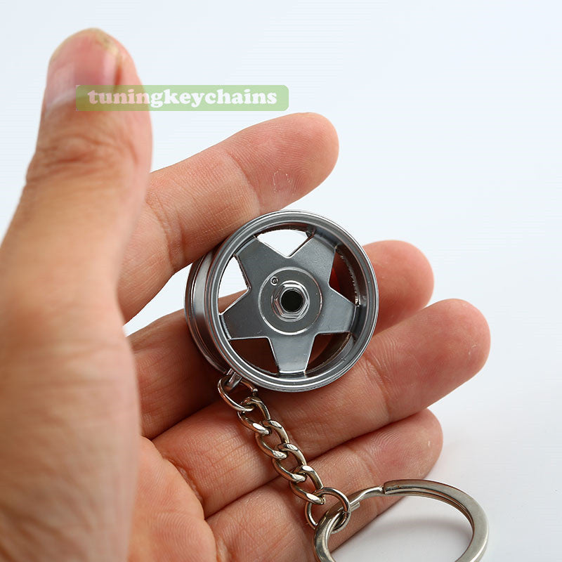 Wheel Rim Keychain BORBE A