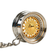 Load image into Gallery viewer, JDM Classic Wheel Rim Keychain