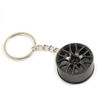 Wheel Rim Keychain Y Shape