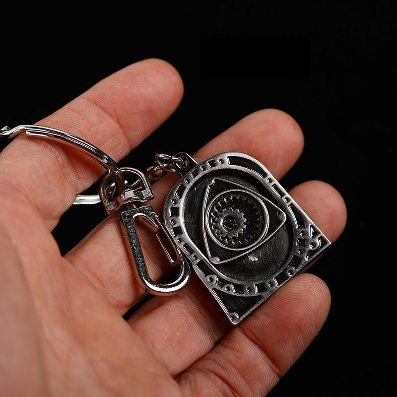 JDM Wankel Engine Rotary Keychain