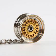 Load image into Gallery viewer, JDM Wheel Rim Alloy Keychain